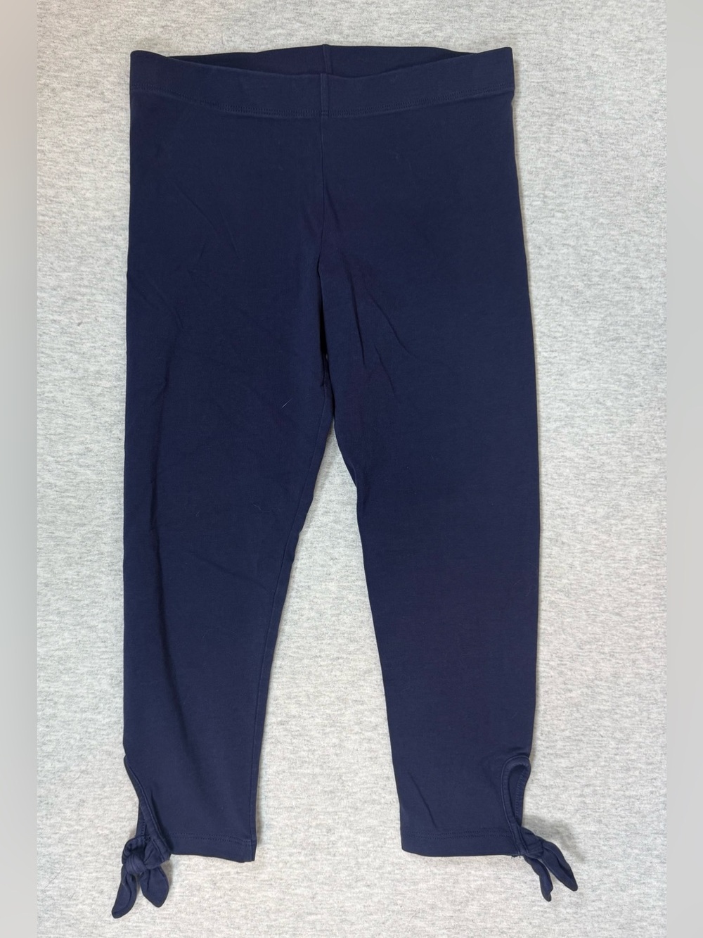 Lilly Pulitzer Girls Maia Cropped Leggings True Navy - Size Large (8–10)